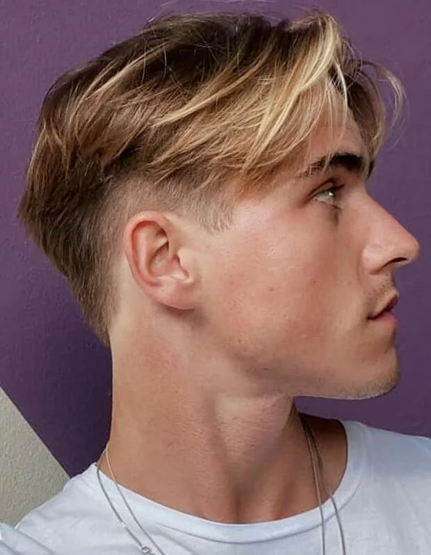 Middle-parted Hair