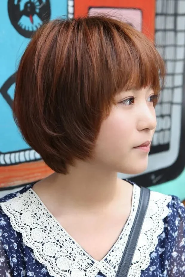 Pageboy Hairstyle korean