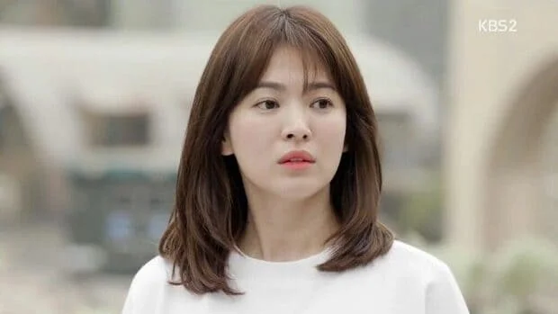 Side Bangs on Wide Forehead