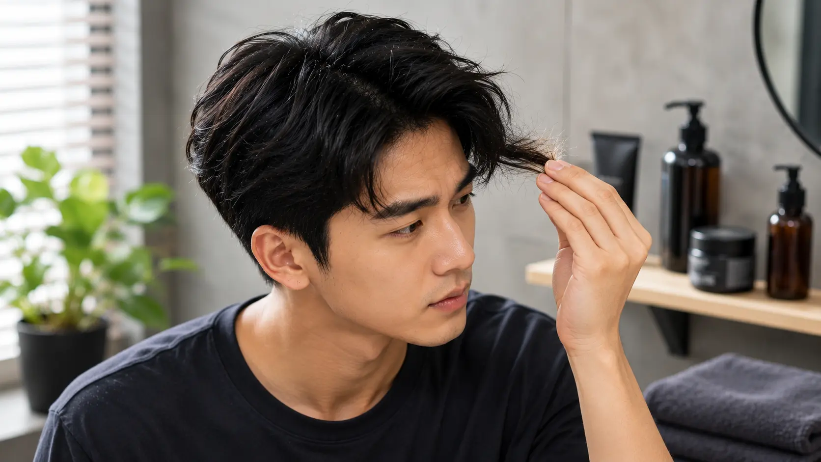 Rambut Pria Kering Dan Kusam