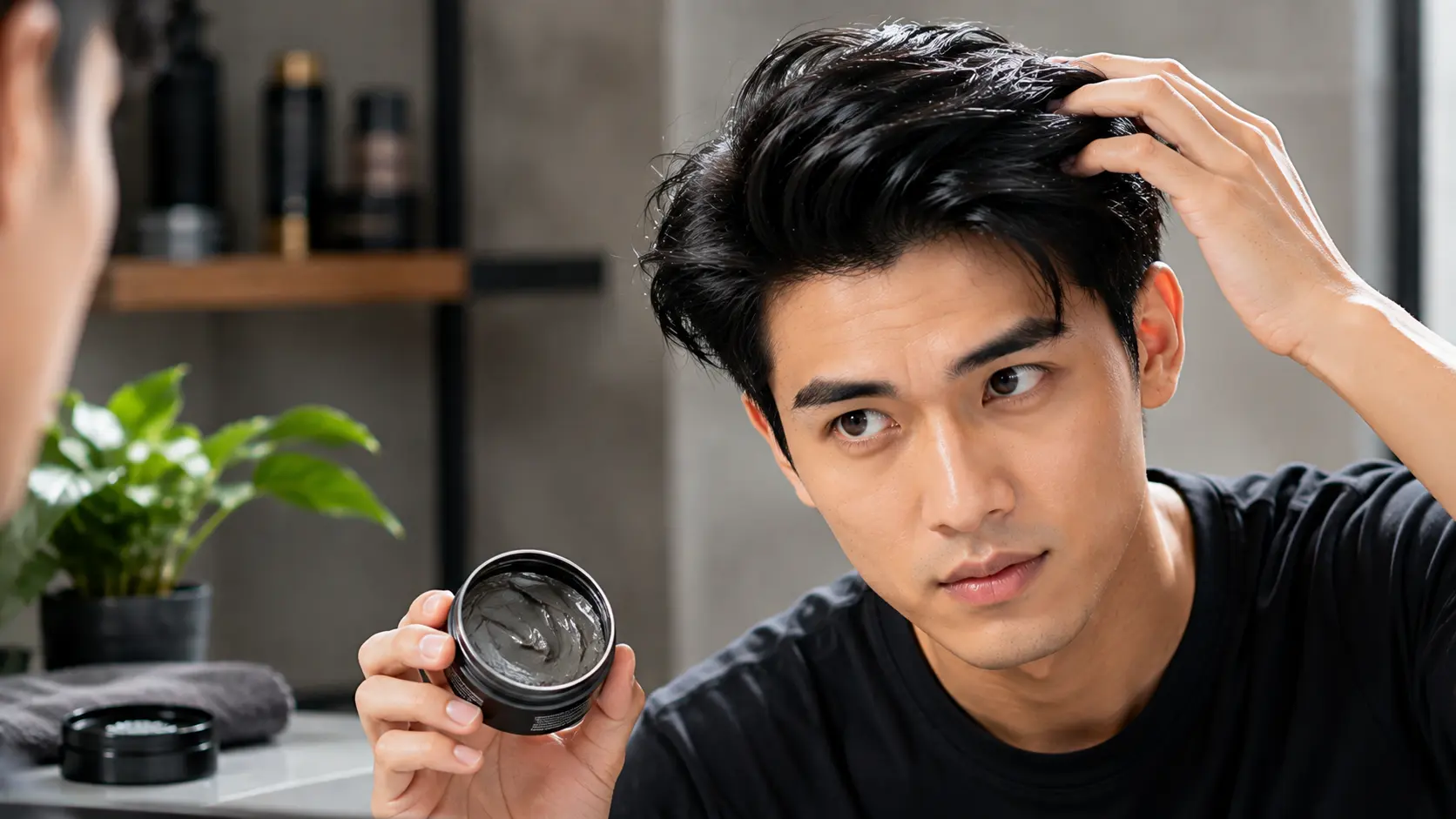 Cara Memakai Hair Clay