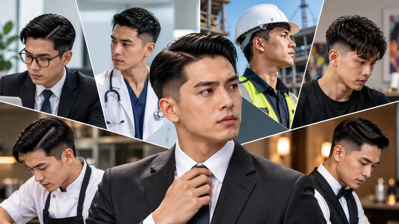 Cara Memilih Model Rambut Pria Sesuai Profesi Dan Lingkungan Kerja