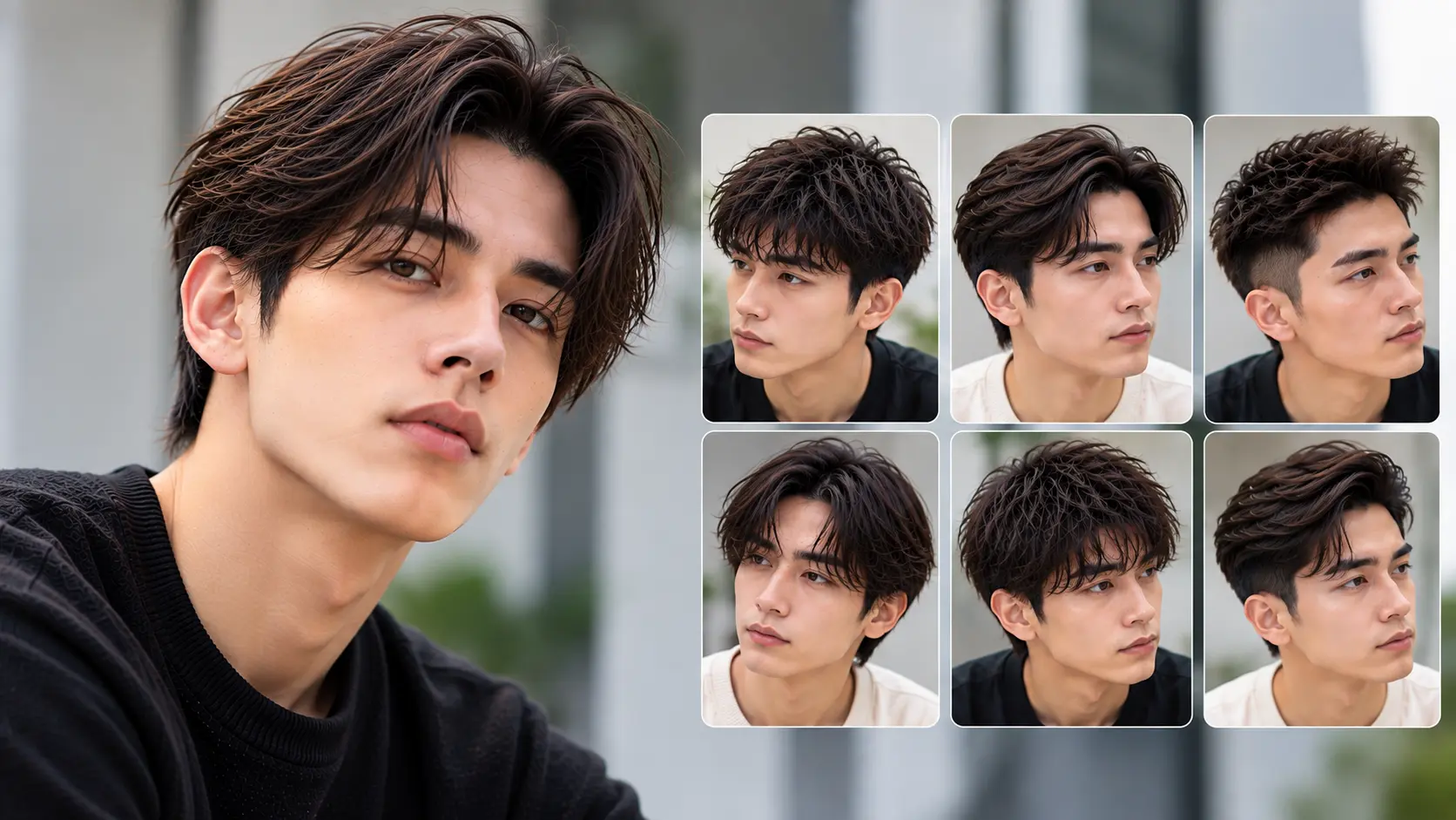 Model Rambut Pria Yang Cocok Untuk Dagu Panjang