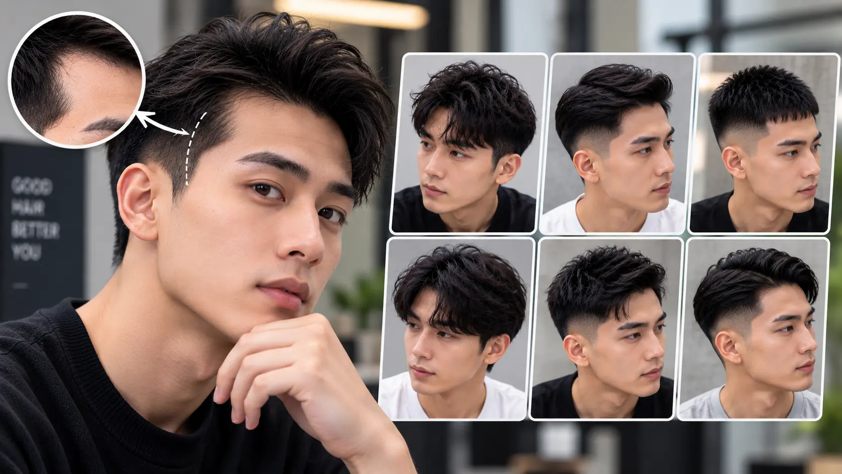 Model Rambut Pria Yang Cocok Untuk Pelipis Cekung