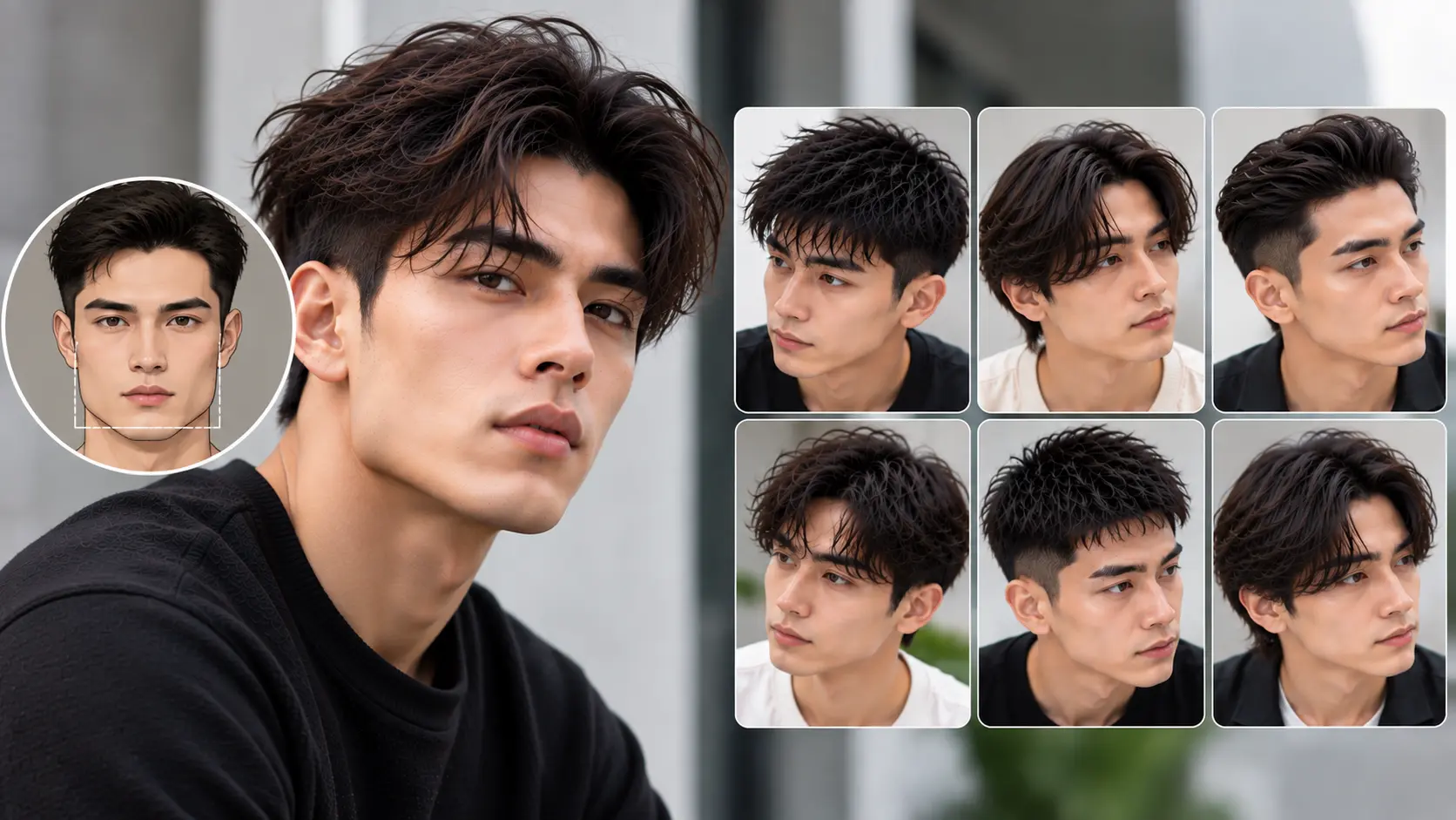 Model Rambut Pria Yang Cocok Untuk Rahang Lebar