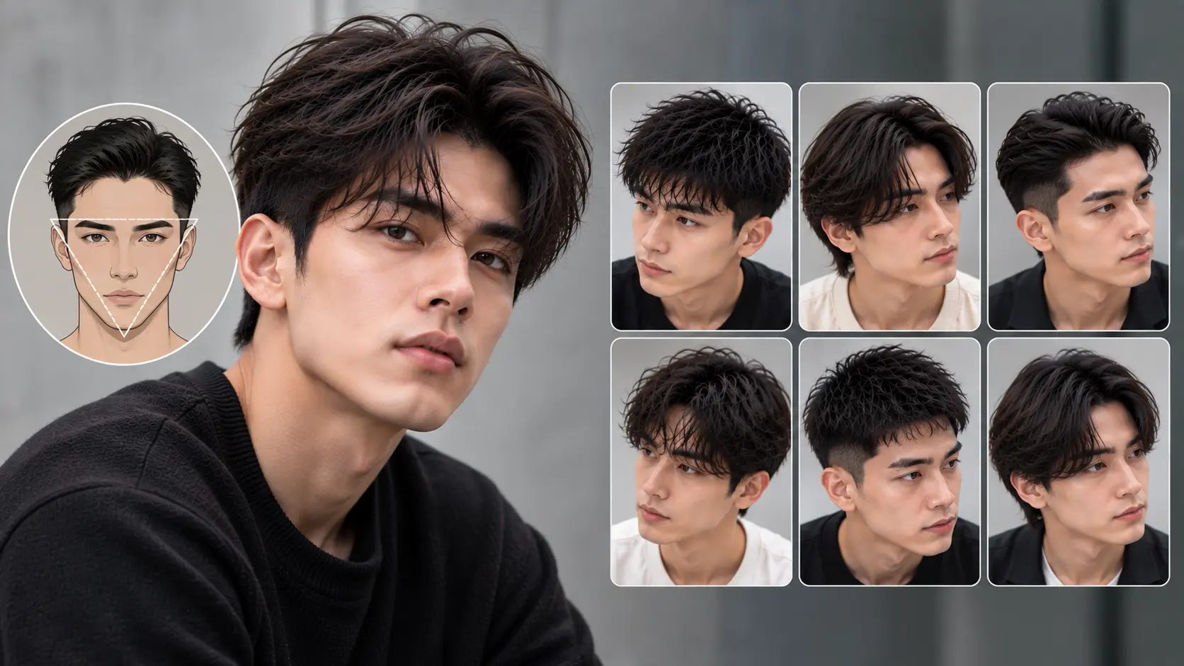 Model Rambut Pria Yang Cocok Untuk Wajah Segitiga