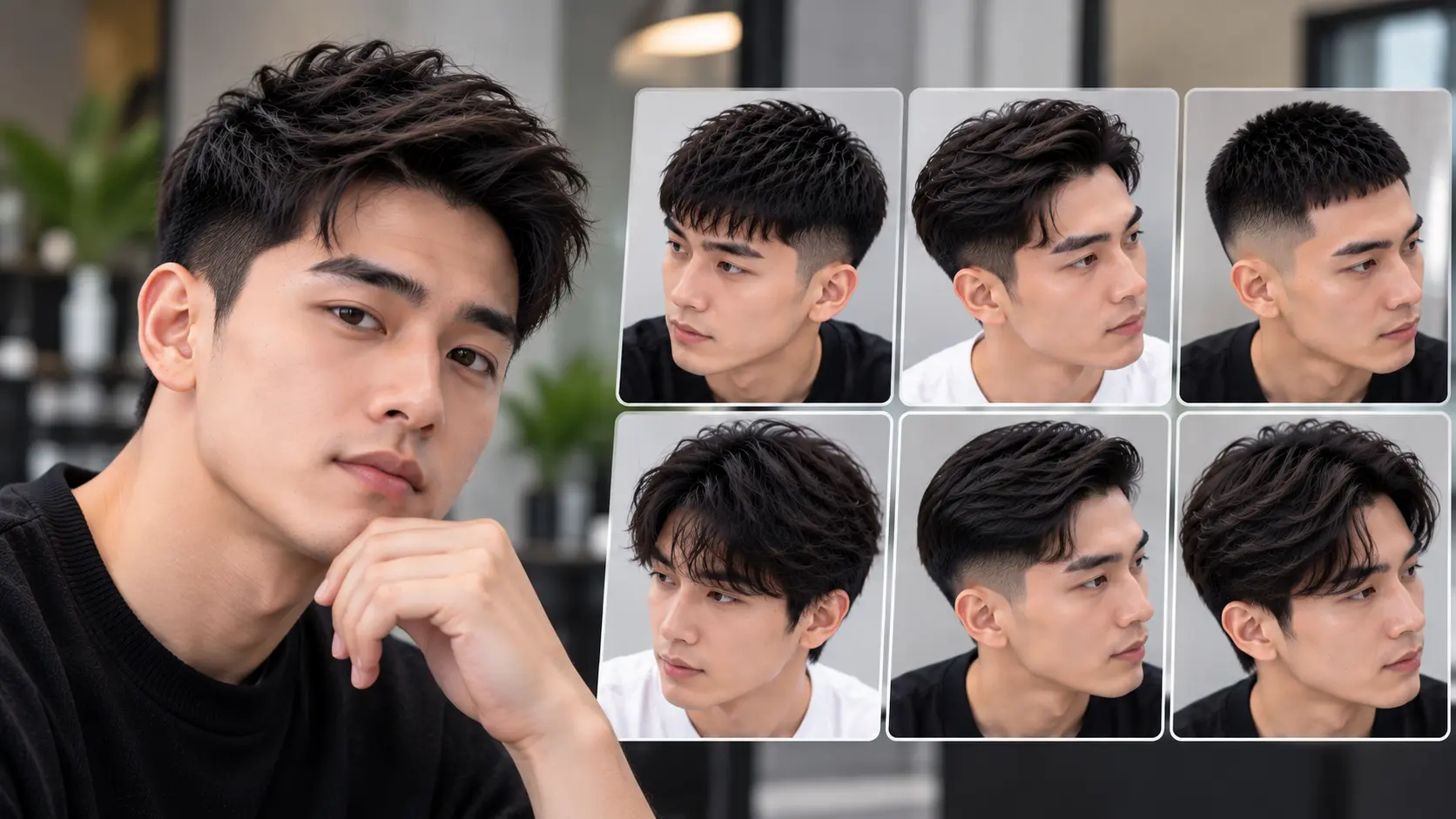 Model Rambut Untuk Kepala Besar Pria