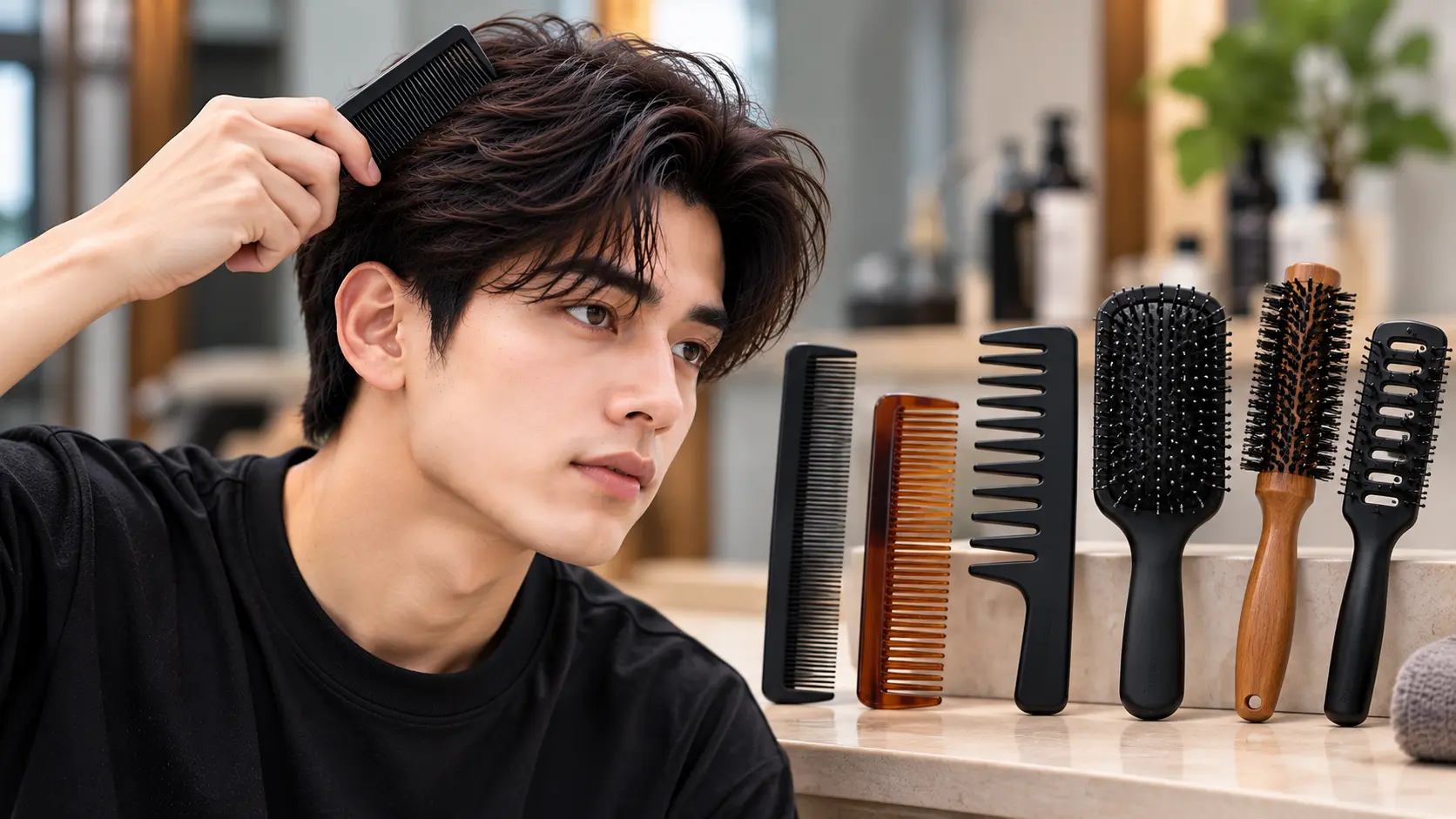 Cara Memilih Sisir Yang Tepat Sesuai Jenis Rambut Pria