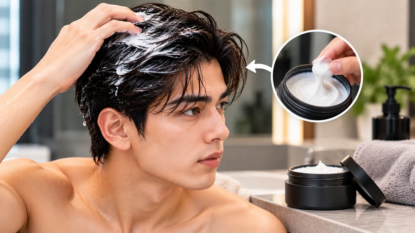Cara Menggunakan Hair Mask Untuk Pria