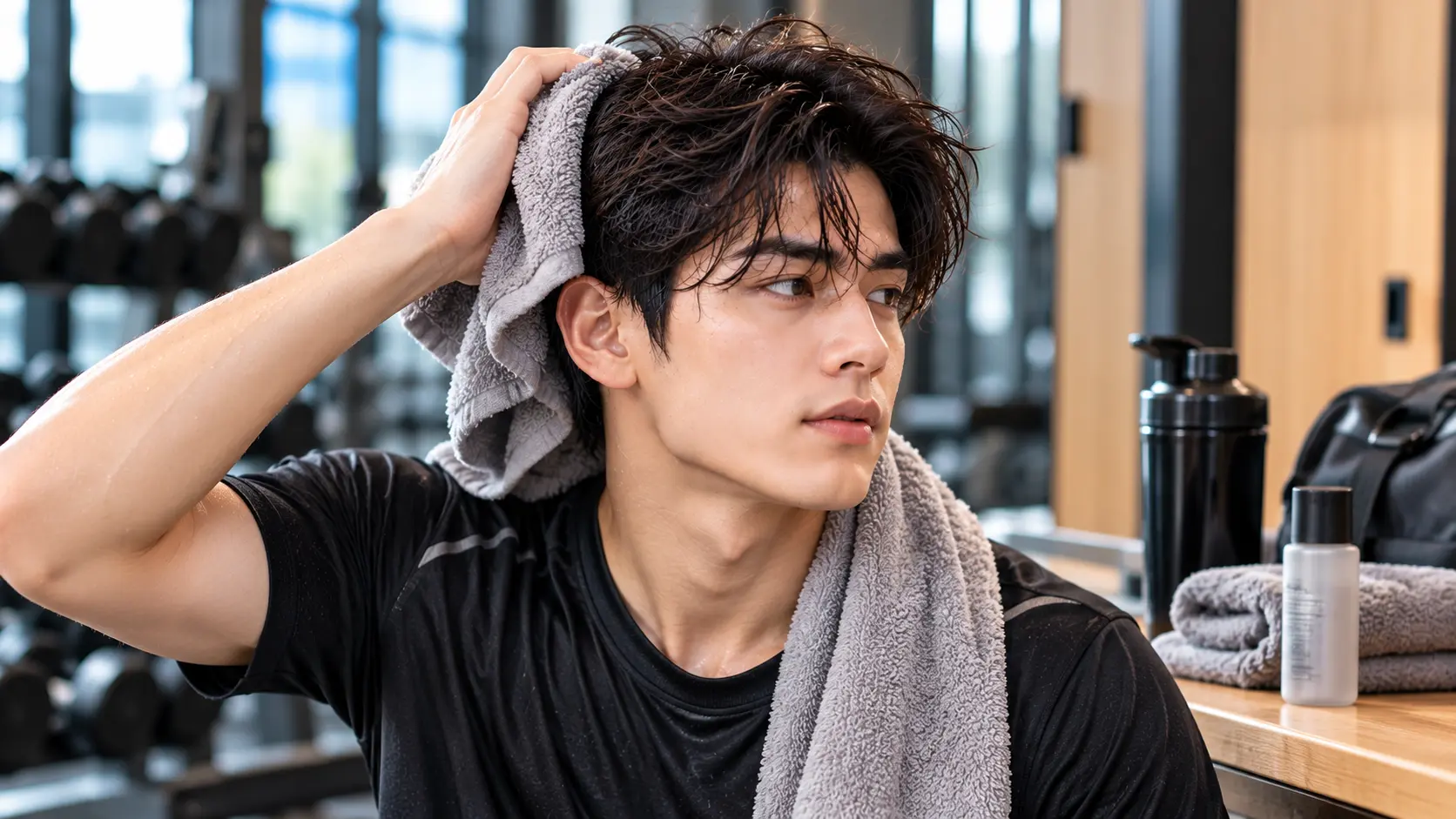 Rambut Lepek Setelah Olahraga